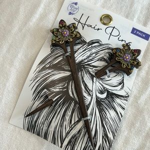NWT Blue Ivy Mystical Bohemian Style Hair Pins
